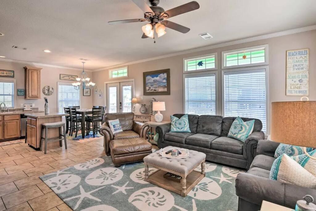 Coastal Heaven - Crystal Beach Relaxing Beach Home Bolivar Peninsula Zewnętrze zdjęcie