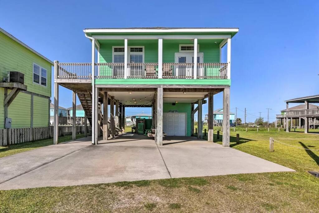 Coastal Heaven - Crystal Beach Relaxing Beach Home Bolivar Peninsula Zewnętrze zdjęcie