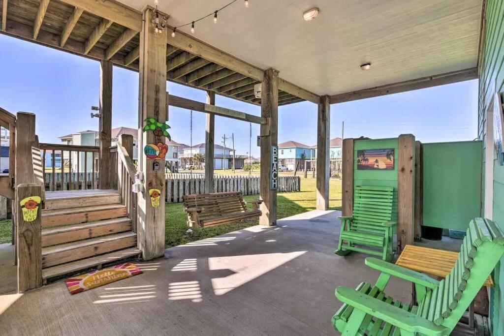 Coastal Heaven - Crystal Beach Relaxing Beach Home Bolivar Peninsula Zewnętrze zdjęcie